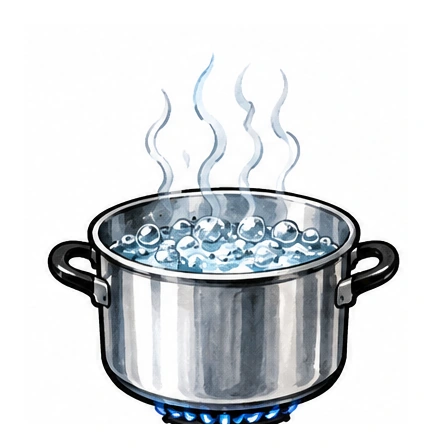Boil illustration