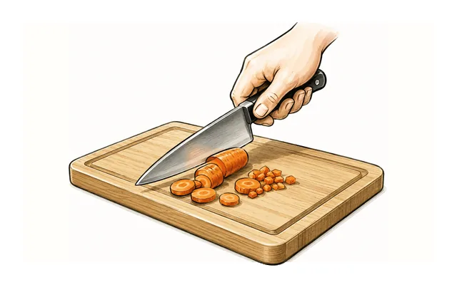 Chop illustration