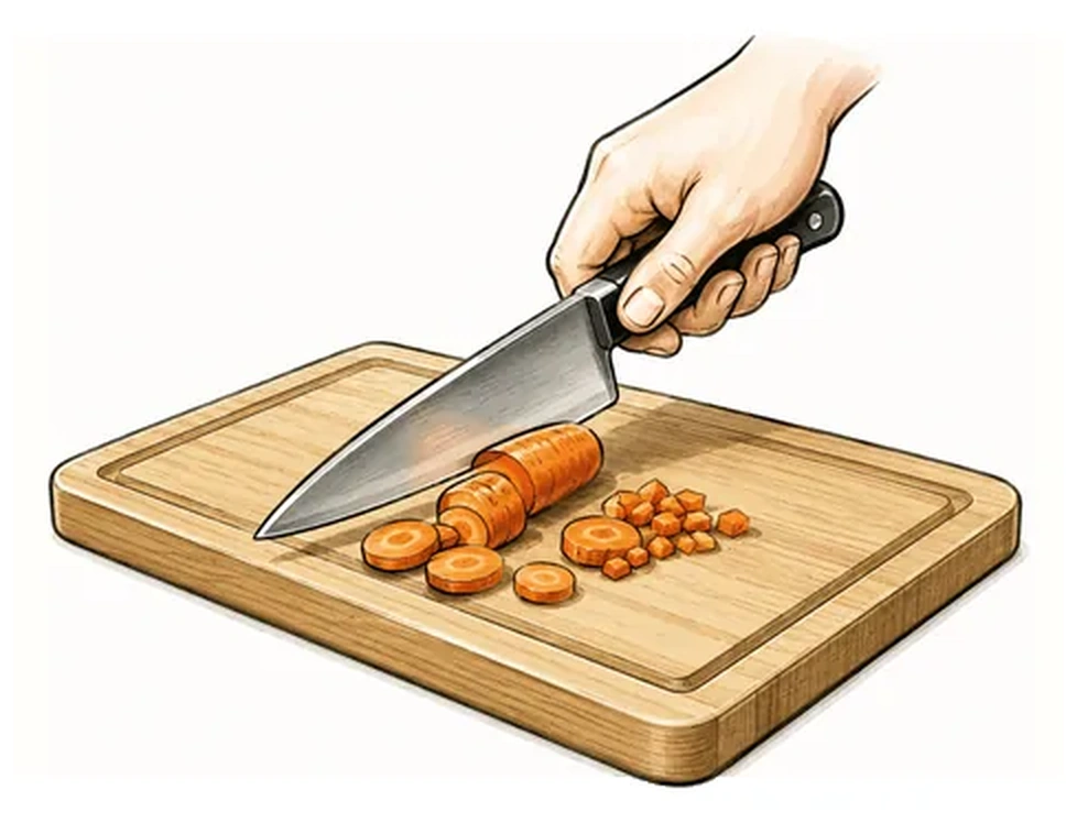 Chop illustration