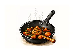 Sauté illustration