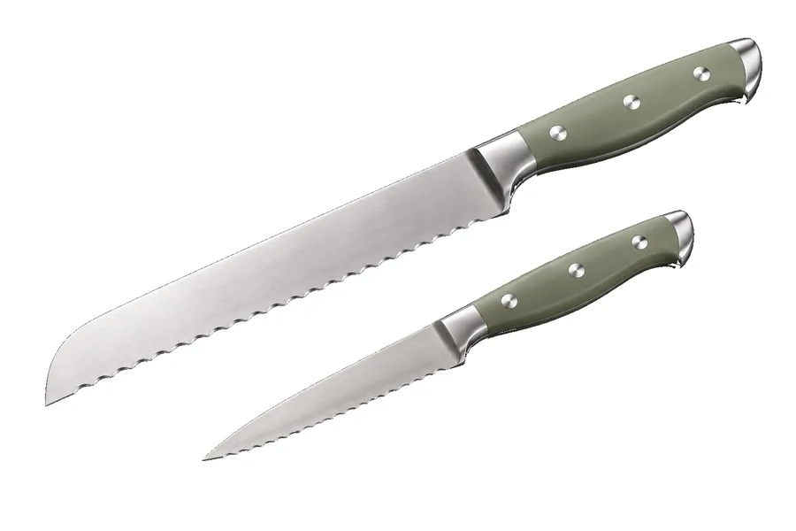 Serrated knives