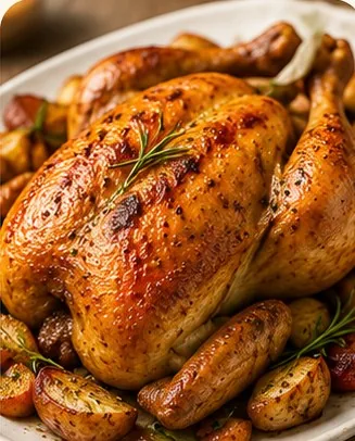 Roast chicken